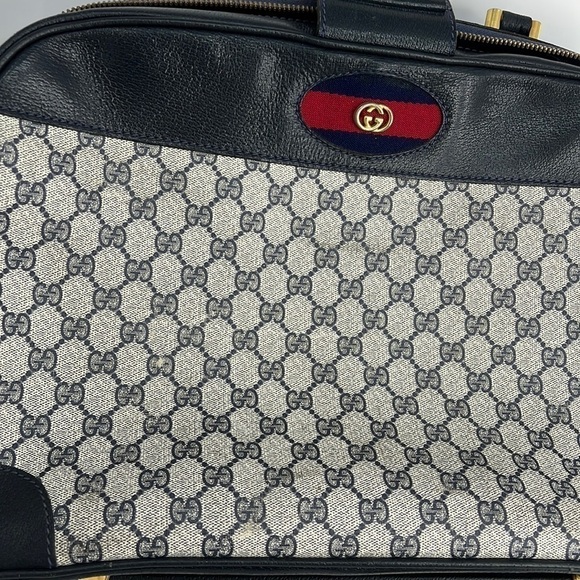 Large Vintage Gucci Carry On Attaché Shoulder Bag - Picture 16 of 16